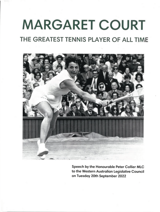 Margaret Court - The Greatest Tennis Player of all time